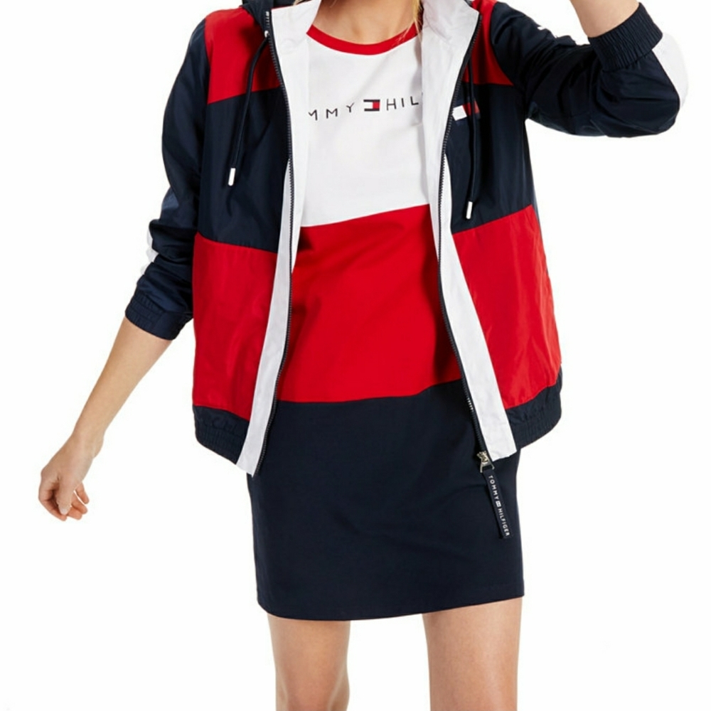Tommy Hilfiger Hooded Windbreaker Jacket